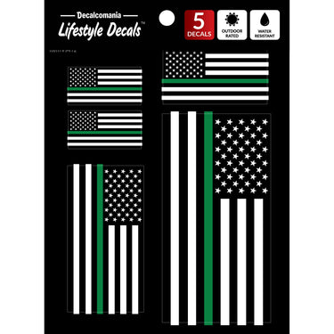 Thin Green Line Flags